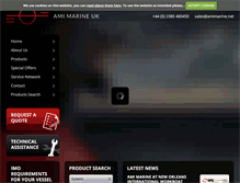 Tablet Screenshot of amimarine.net